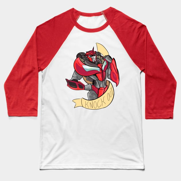 knockout Baseball T-Shirt by inkpocket